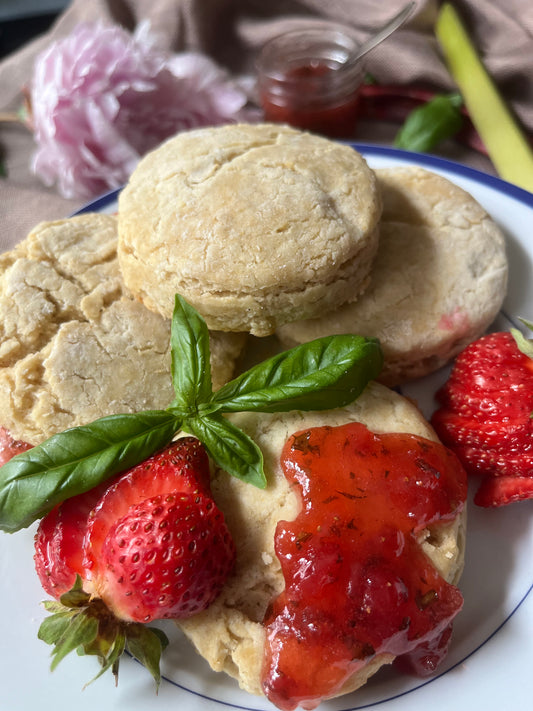 Strawberry Rhubarb Basil